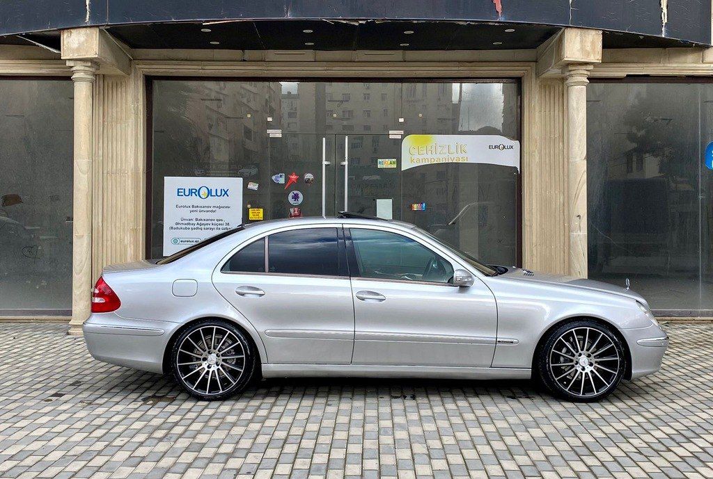 Mercedes E 270, 2.7 L, 2002 il, 313 000 km — Avtomobillər, Bakı (8)