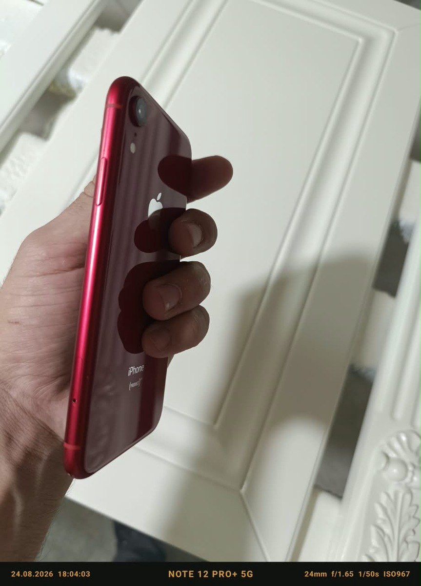 Apple iPhone XR Red 128GB/3GB — Smartfonlar, Cəlilabad (4)