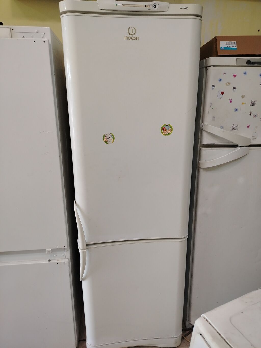 Indesit iki kameralı soyuducu, No Frost