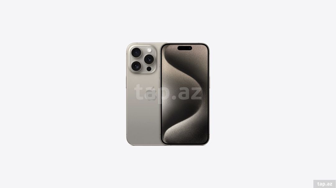 Apple iPhone 15 Pro Natural Titanium 512GB/8GB — Mallar, Bakı