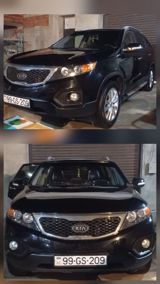 KİA SORENTO İLİ 2010 2MATOR DİZEL LUYUK VAR 7 YER BEZ DETAL VURUQ UDAR — Avtomobil