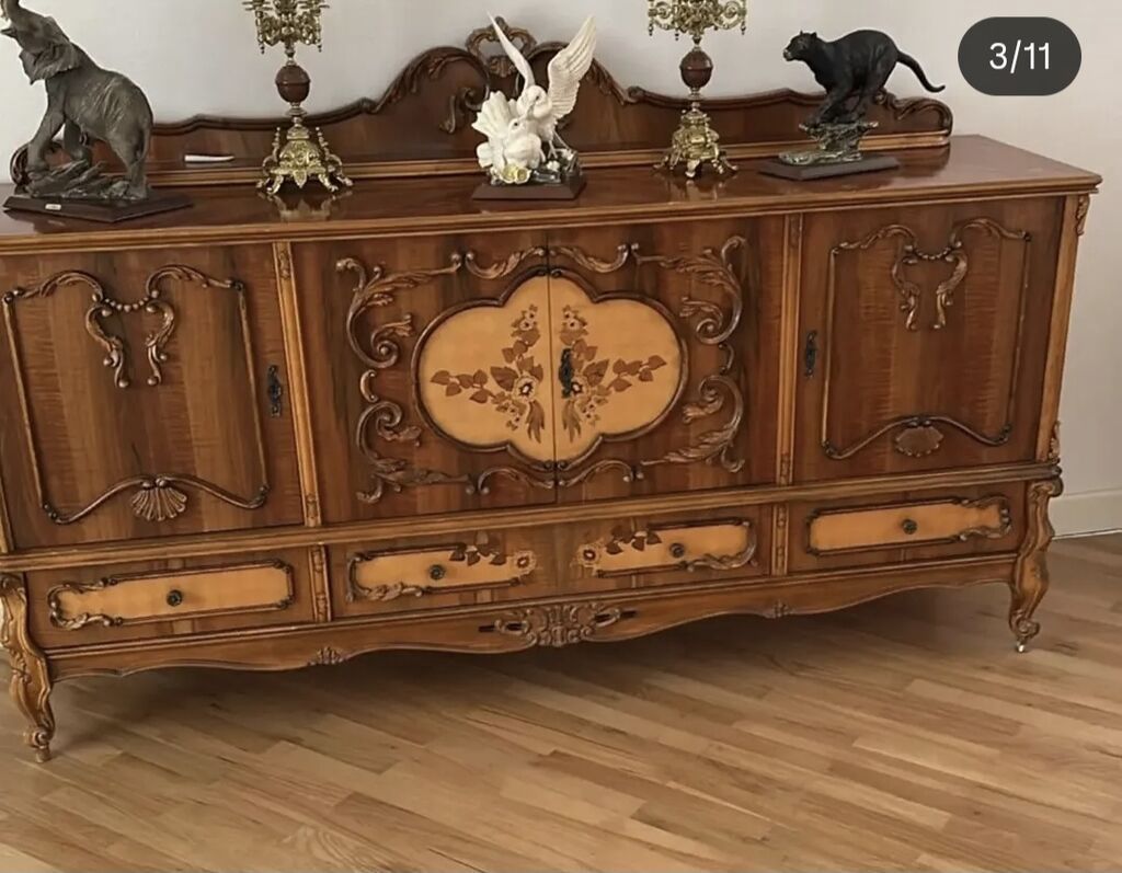 Kleopatra mebel dəsti qonaq otaqi.Rumuniya istehsali klassik — Mebel, Bakı (6)