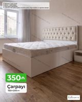 Çarpayı – 160×200 sm - Mexanizm: Açılan, bazalı (geniş saxlama yeri) — Furniture