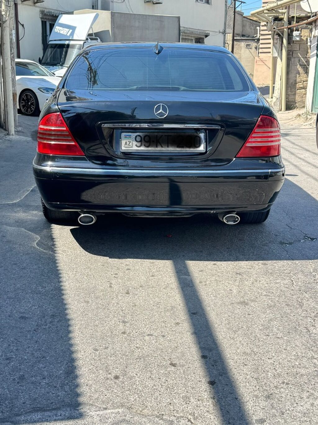 Mercedes-Benz S-Class (W220), s350 qara sedan Xüsusiyyətlər: - Kuzov — Avto, Bakı (4)