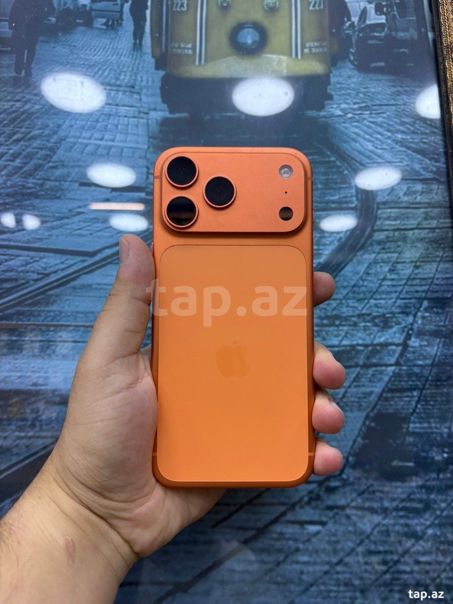 Apple iPhone 17 Pro Max Cosmic Orange 256GB/12GB — Mallar, Bakı