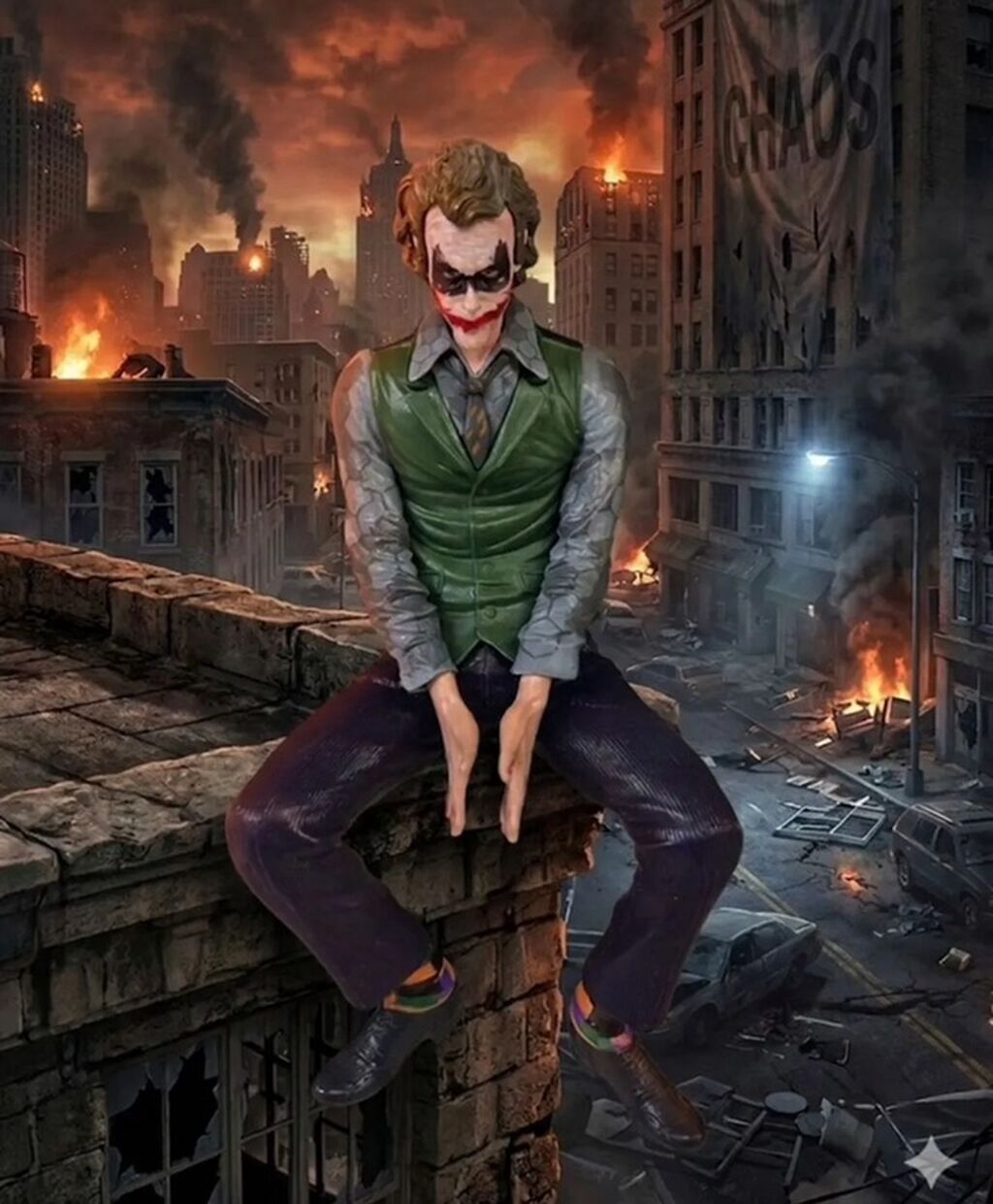 Joker fiqurları – kolleksiya üçün detallı heykəlciklər • Mövzu: Joker — Oyuncaqlar, Bakı (2)