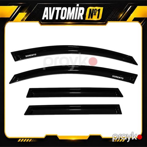 Kia Sorento 2009–2014 üçün küləklik – 4 ədəd Kia Sorento avtomobili