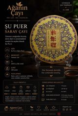 **Şu Puer Saray Çayı** Zamanın sınağından keçmiş, dərin dadı və — Qida məhsulları