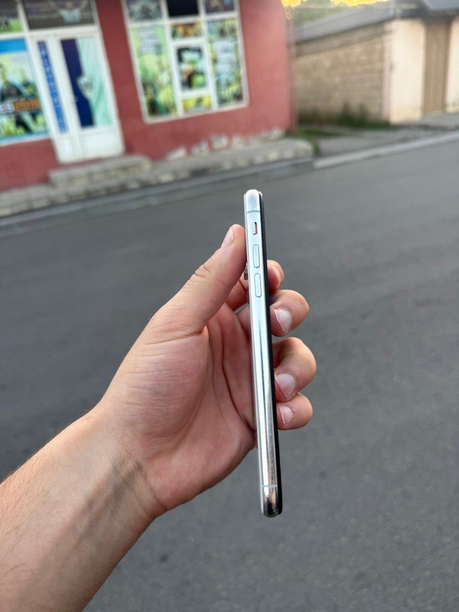 Apple iPhone X Silver 256GB/3GB — Telefonlar və qadjetlər, Quba (3)