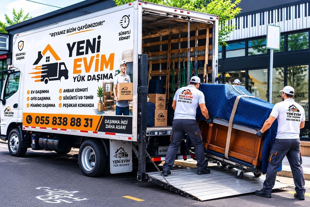 “Yeni Evim” Yükdaşıma və Daşınma Xidməti Xidmətlər: - Ev köçürmə və — Xidmətlər, Bakı (2)
