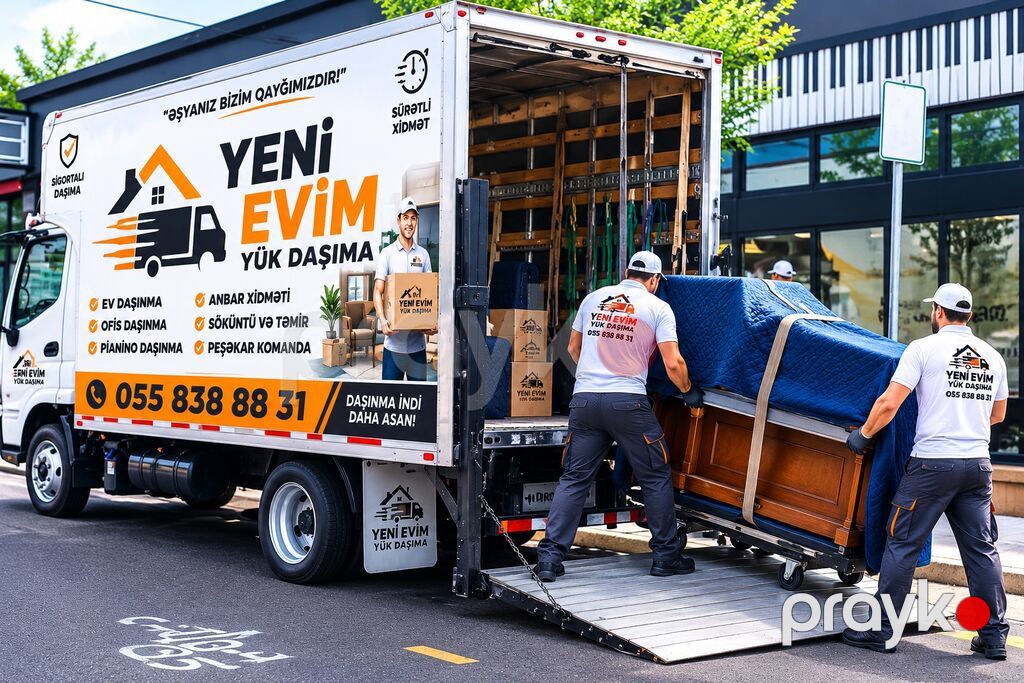 “Yeni Evim” Yükdaşıma və Daşınma Xidməti Xidmətlər: - Ev köçürmə və — Xidmətlər, Bakı (2)