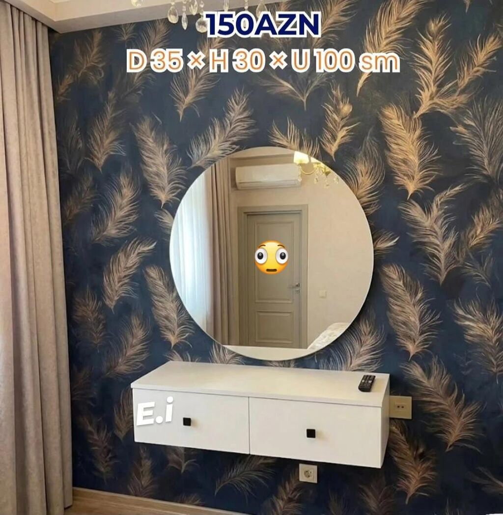 Yataq otağı mebel dəstləri və ayrıca tualet masaları 1) Komod + güzgü — Mebel, Bakı (3)