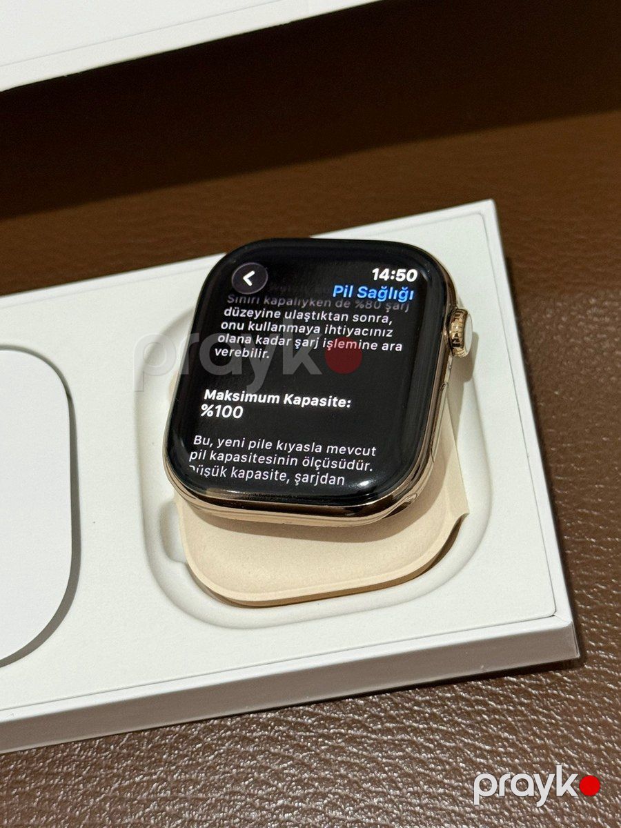Apple Watch Series 10 Titanium Gold 46mm — Ağıllı saatlar və biləkliklər, Bakı (9)