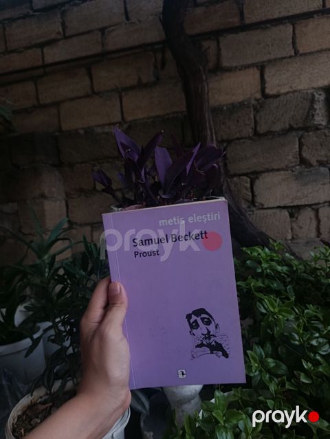 Metrolara pulsuz çatdırılma 💙 Kitab: Samuel Beckett – “Proust”