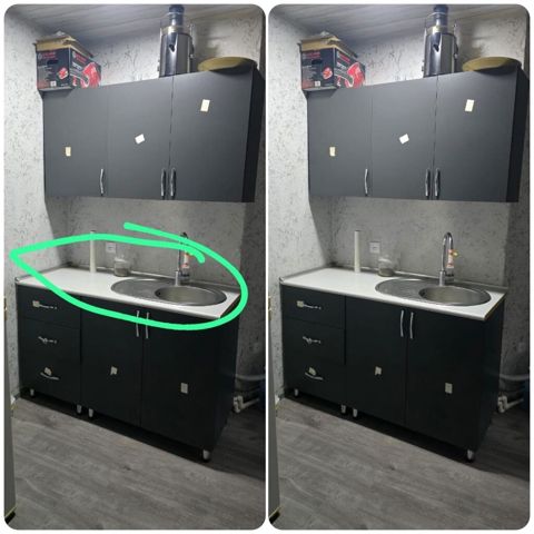 Endirimm ‼️ ✔️150 man(Nəsimi rayon). Salon üçün kuxna mebeli
