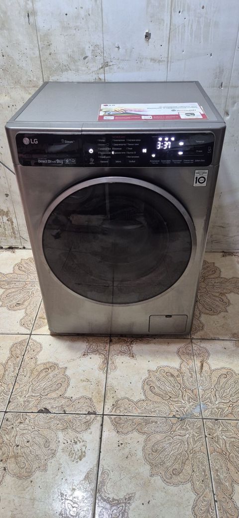 Paltaryuyan maşın LG, 9 kq, İşlənmiş, Avtomat, Qurutma var, Ödənişli çatdırılma