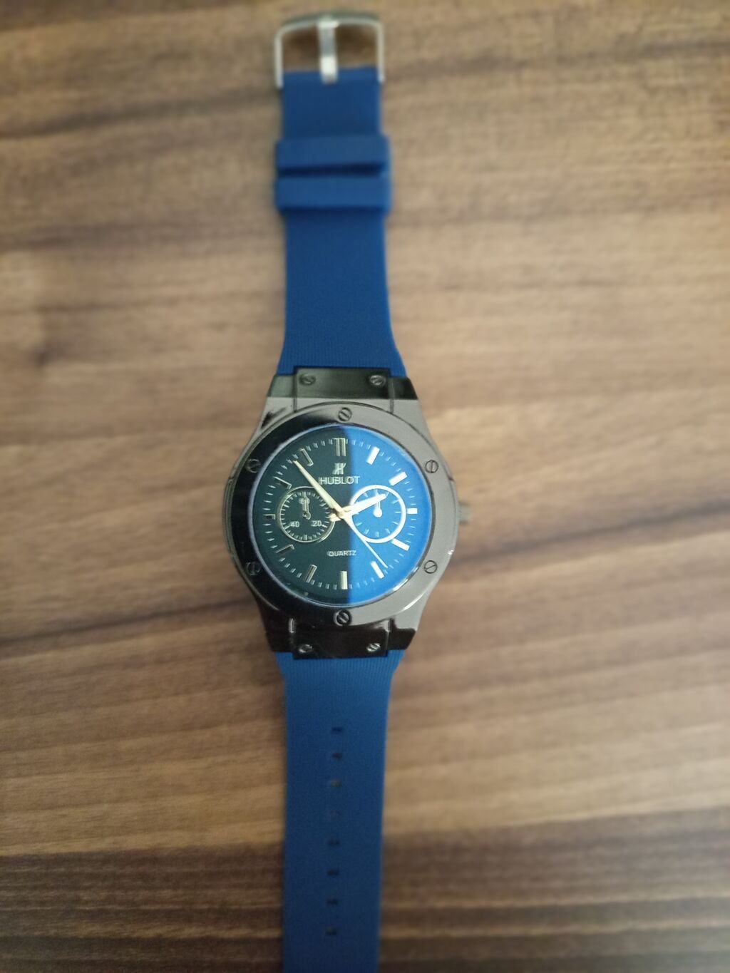 Məhsul: Hublot dizaynlı kişi qol saatı - Mexanizm: Kvars (Quartz) - — Qol saatları, Bakı (2)