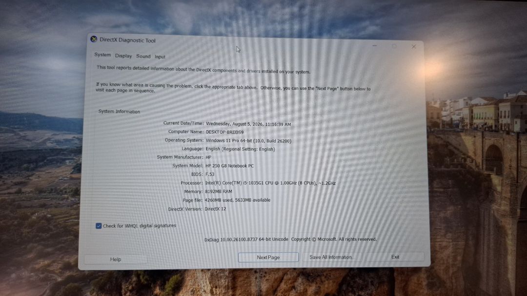 Noutbuk HP i5 — Çantalar, Bakı (2)