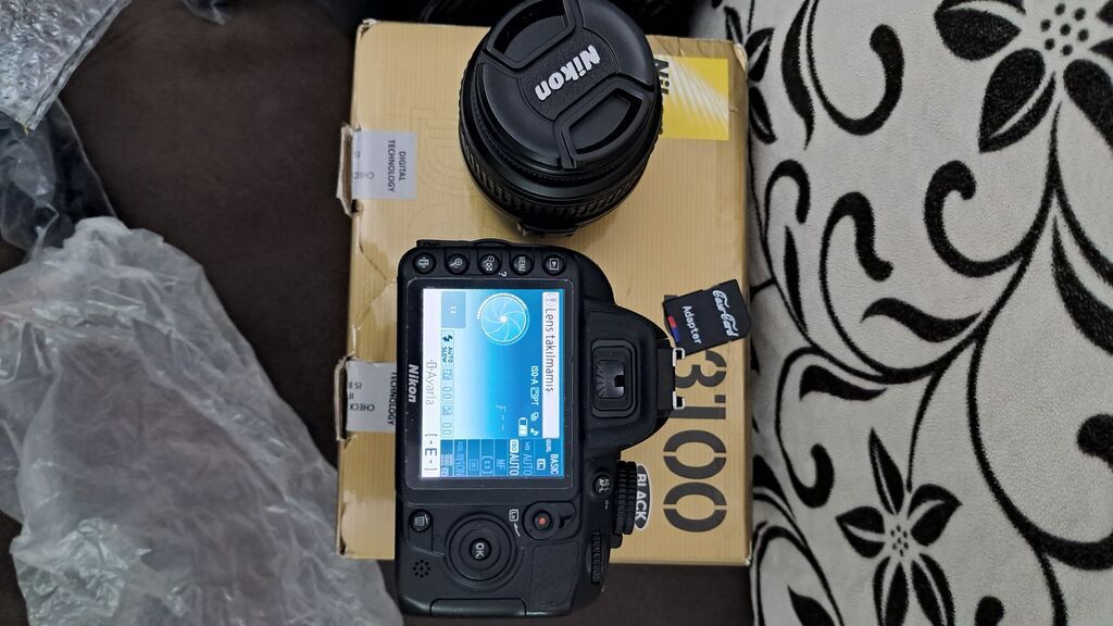 Nikon D3100 DSLR fotoaparat dəsti Komplekt: - Nikon D3100 gövdə (14.2 — Elektronika, Bakı (4)