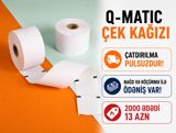 Q-MATIC qəbz kağızı — CEKAZ MMC