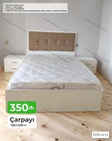 Çarpayı – 160×200 sm - Mexanizm: açılan, bazalı (alt hissədə geniş — Furniture