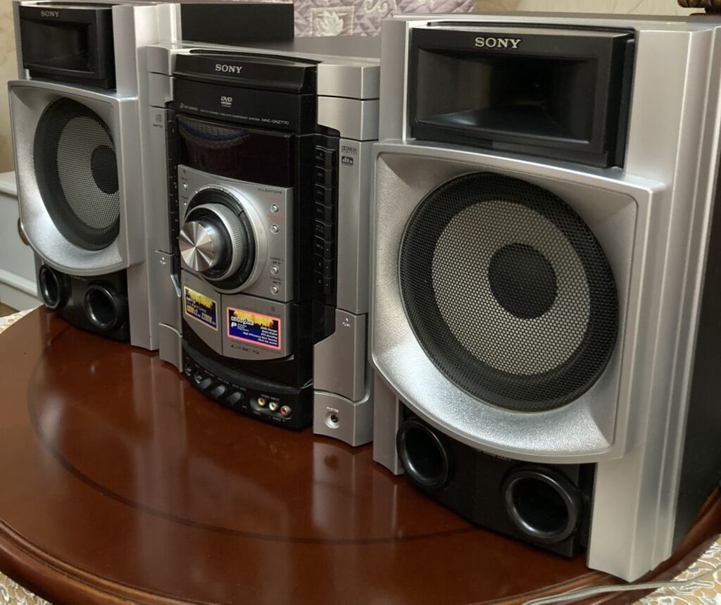Sony mini Hi‑Fi audio sistemi – 3 bloklu komplekt TƏZƏDƏN SEÇİLMİR! — Elektronika, Bakı (2)