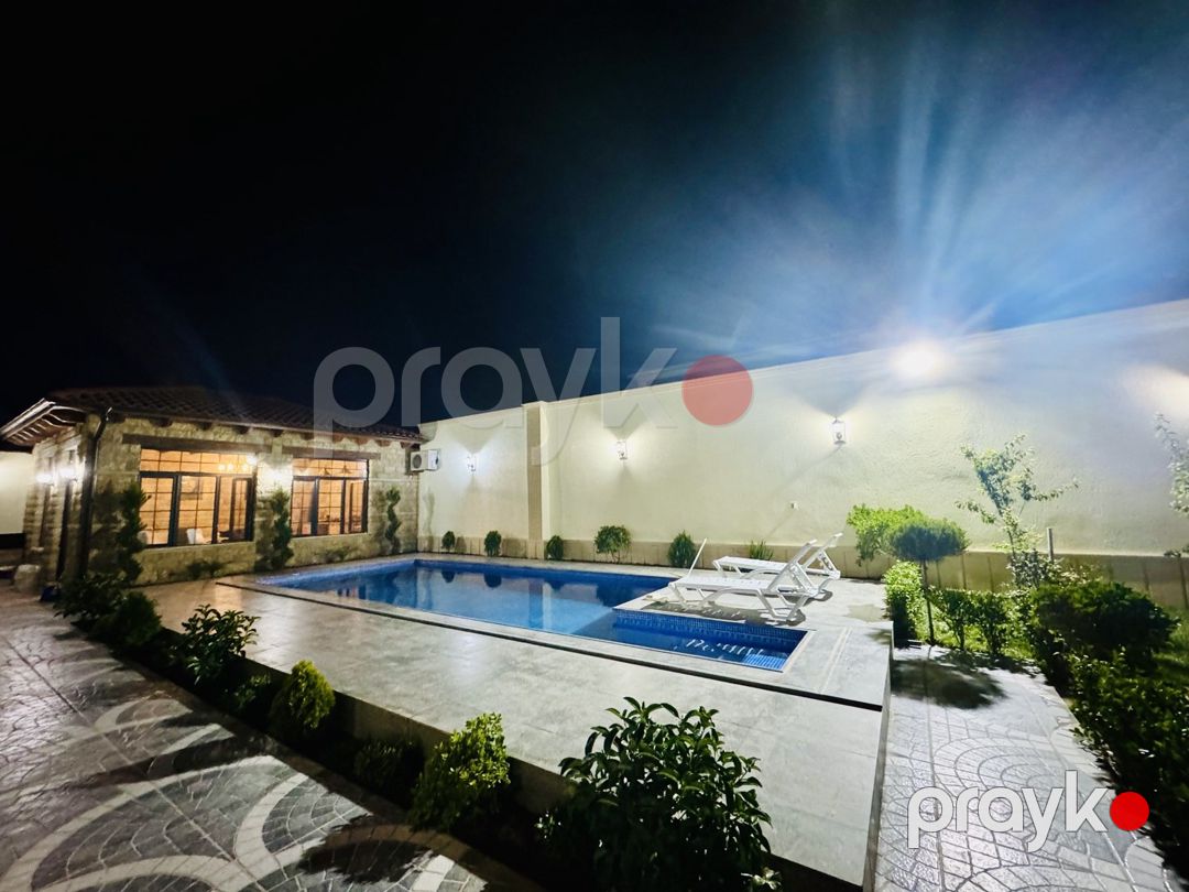 Satılır 5 otaqlı həyət evi/bağ evi 160 m² — Ev, villa, Bakı (8)