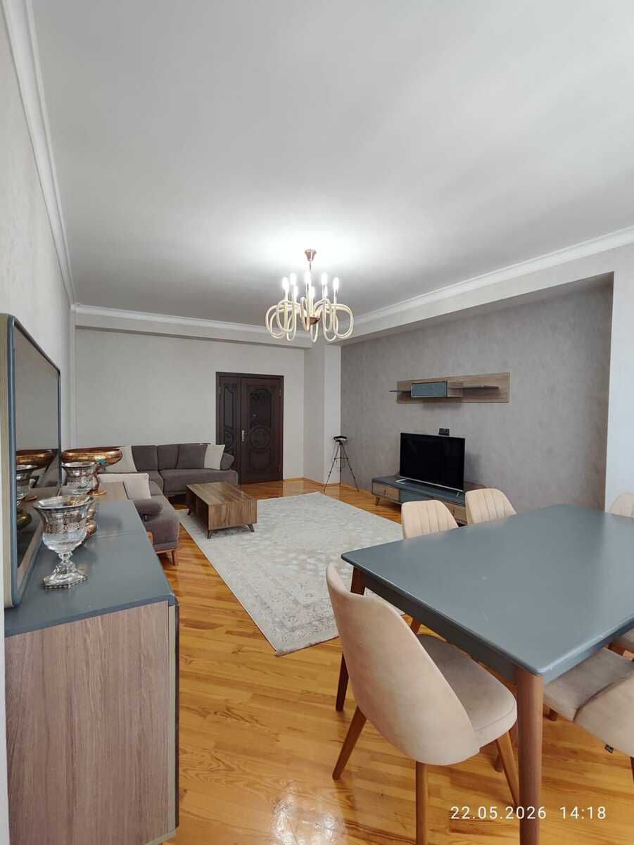 3-otaqlı yeni tikili, İnşaatçılar m., 140 m² — Daşınmaz əmlak, Bakı (4)