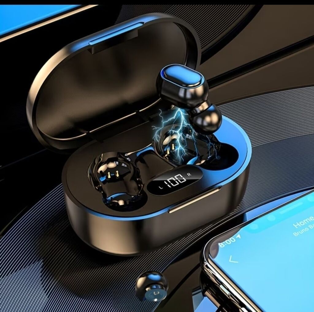 Tam simsiz TWS qulaqlıq + şarj qabı - Bluetooth qulaqlıqlar