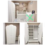 Usaq otagi mebeli beshik(matras,tul daxil) ve dolab Qiymet 2 si 350 — Furniture