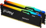 Kingston FURY Beast RGB DDR5-6000 64GB KIT (2x32GB) ( KF560C36BBE2AK2-64 ) — HyperTitan — Elektronika
