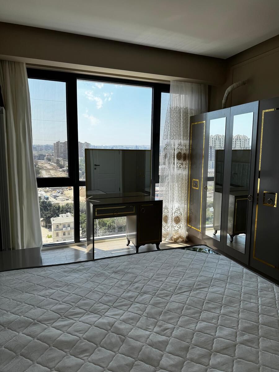 İcarəyə verilir 3 otaqlı yeni tikili 90 m² — Mənzil, Bakı (12)