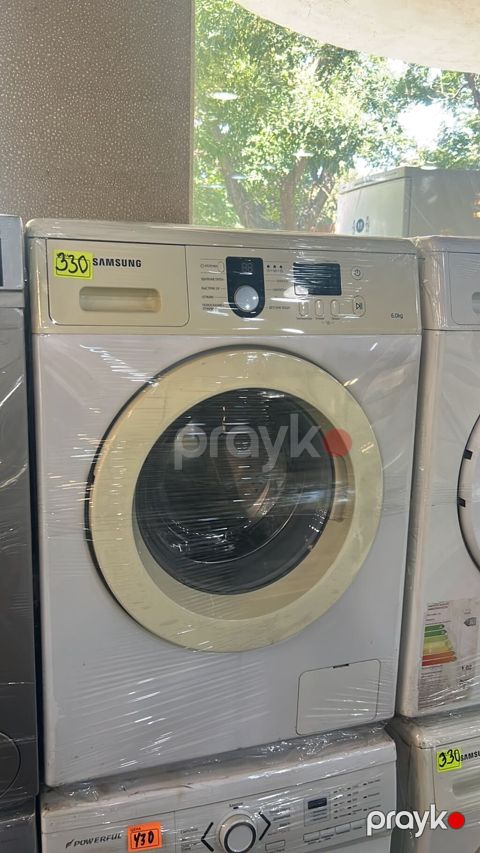 Samsung önyükləməli paltaryuyan maşın, 6 kq