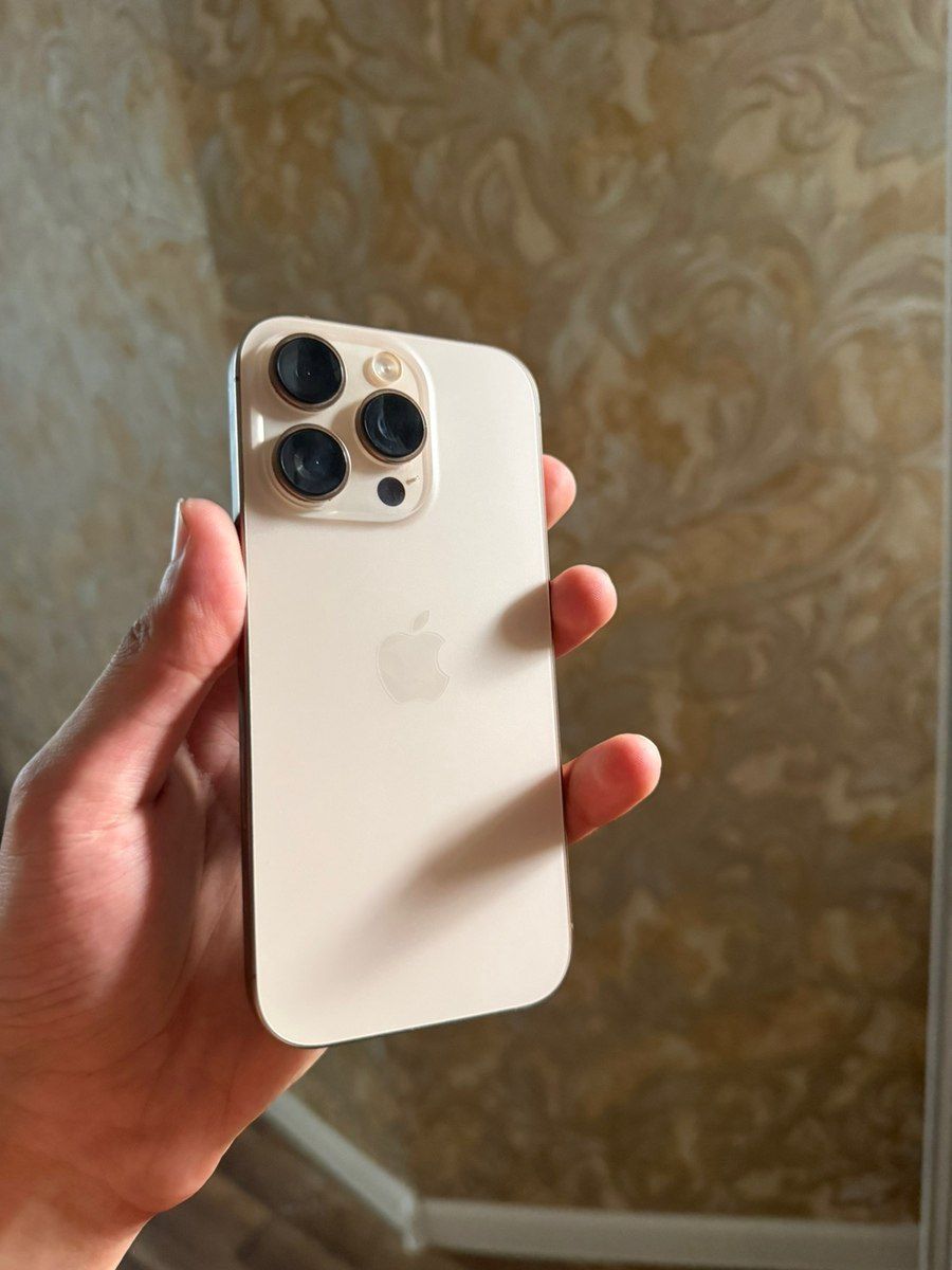 Apple iPhone 16 Pro Desert Titanium 128GB/8GB — Smartfonlar, Bakı