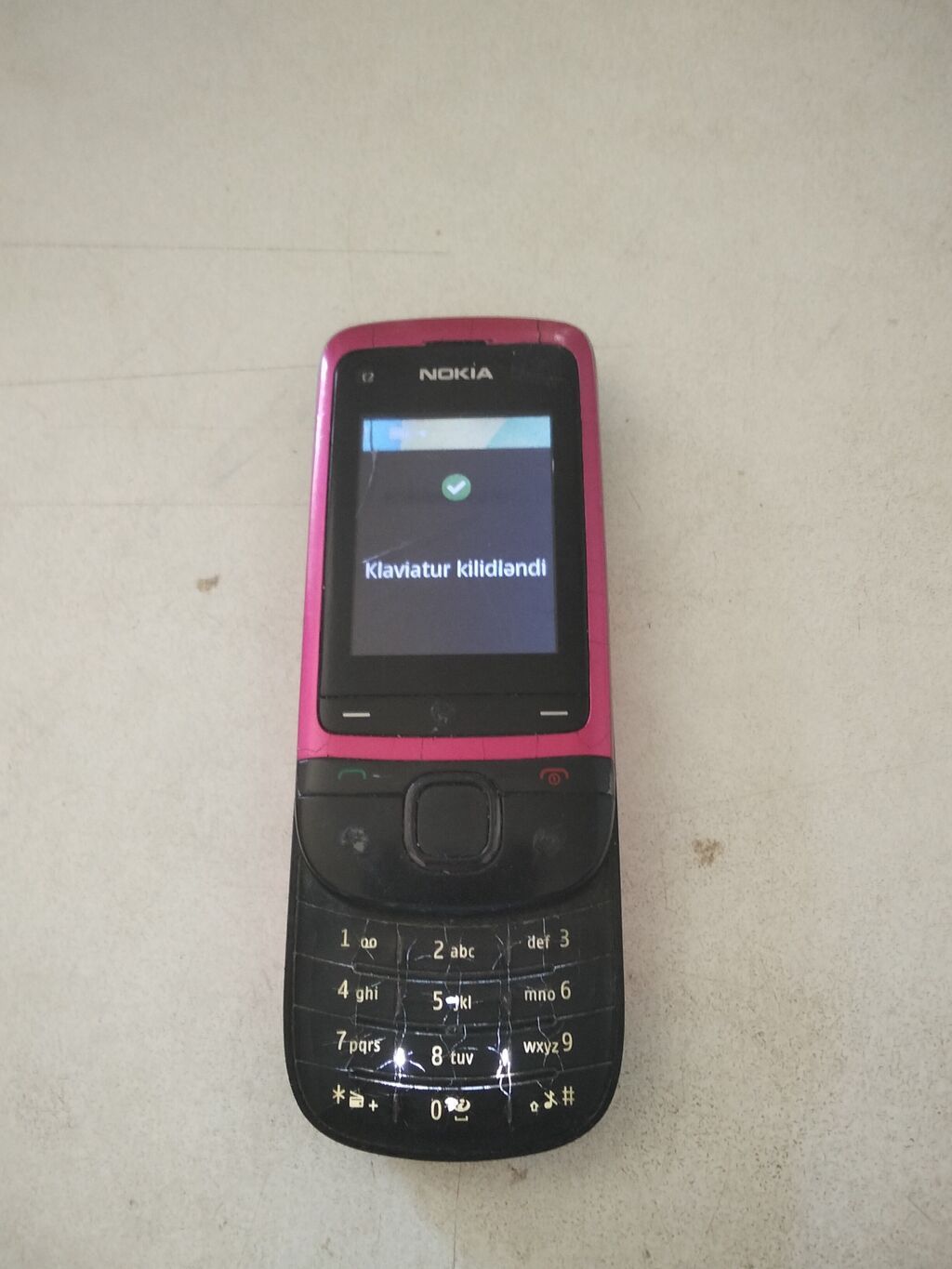 Nokia rəng - Çəhrayı, Düyməli — Nokia, Bakı