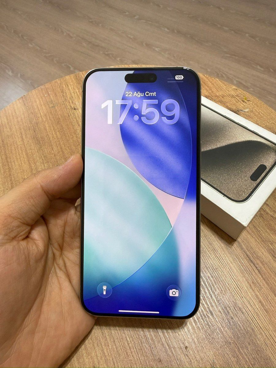 Apple iPhone 15 Pro Max Natural Titanium 256GB/8GB — Telefonlar və qadjetlər, Bakı