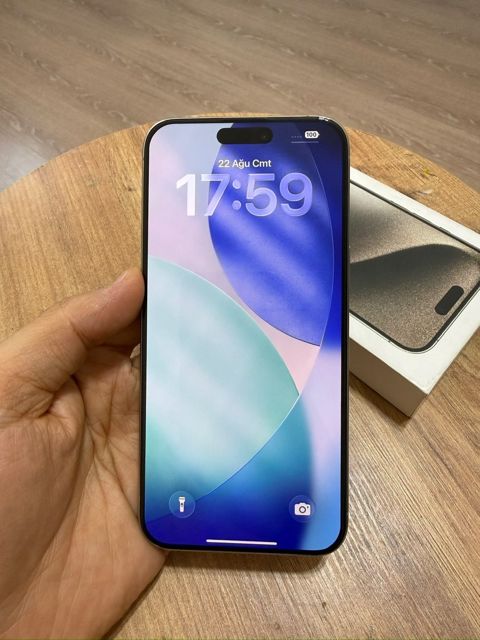 Apple iPhone 15 Pro Max Natural Titanium 256GB/8GB — Bakı