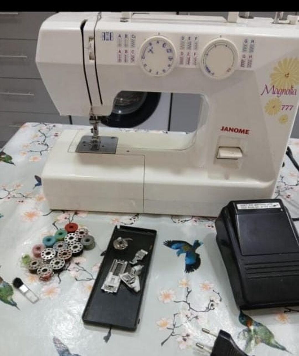 Tikiş maşını Janome, İşlənmiş,Mexaniki, Ünvandan götürmə — Elektronika, Bakı