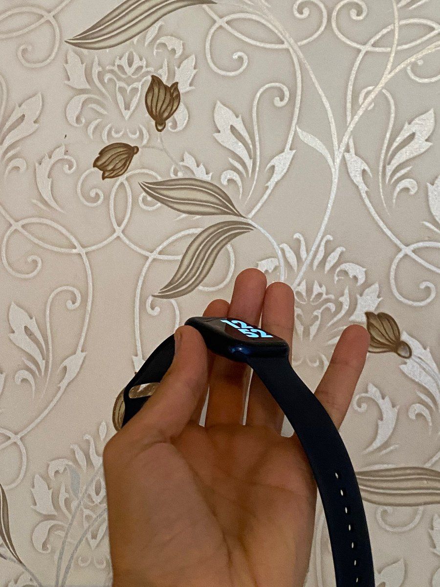 Apple Watch Series 6 Aluminum Blue 44mm — Elektronika, Bakı (3)