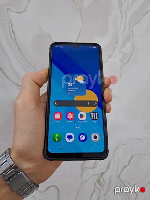 Samsung Galaxy A33 5G, 128 GB, rəng - Boz, Düyməli, Sensor, Barmaq izi