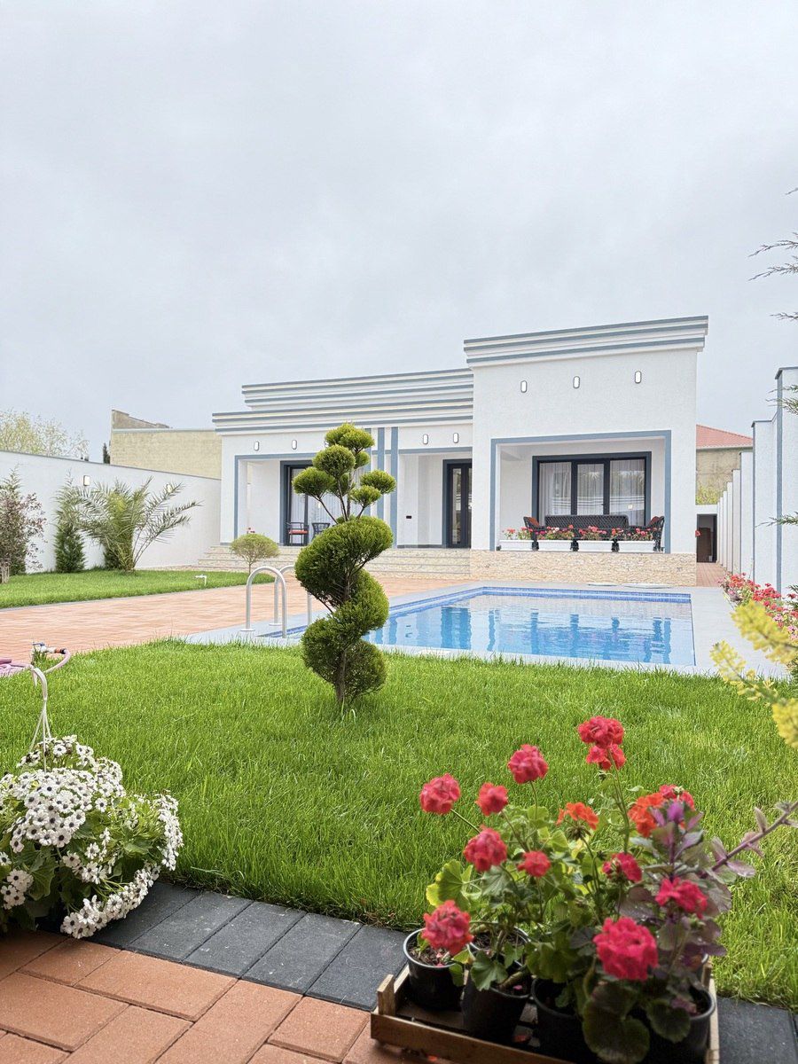 Satılır 4 otaqlı həyət evi/bağ evi 180 m² — Ev, villa, Bakı (2)