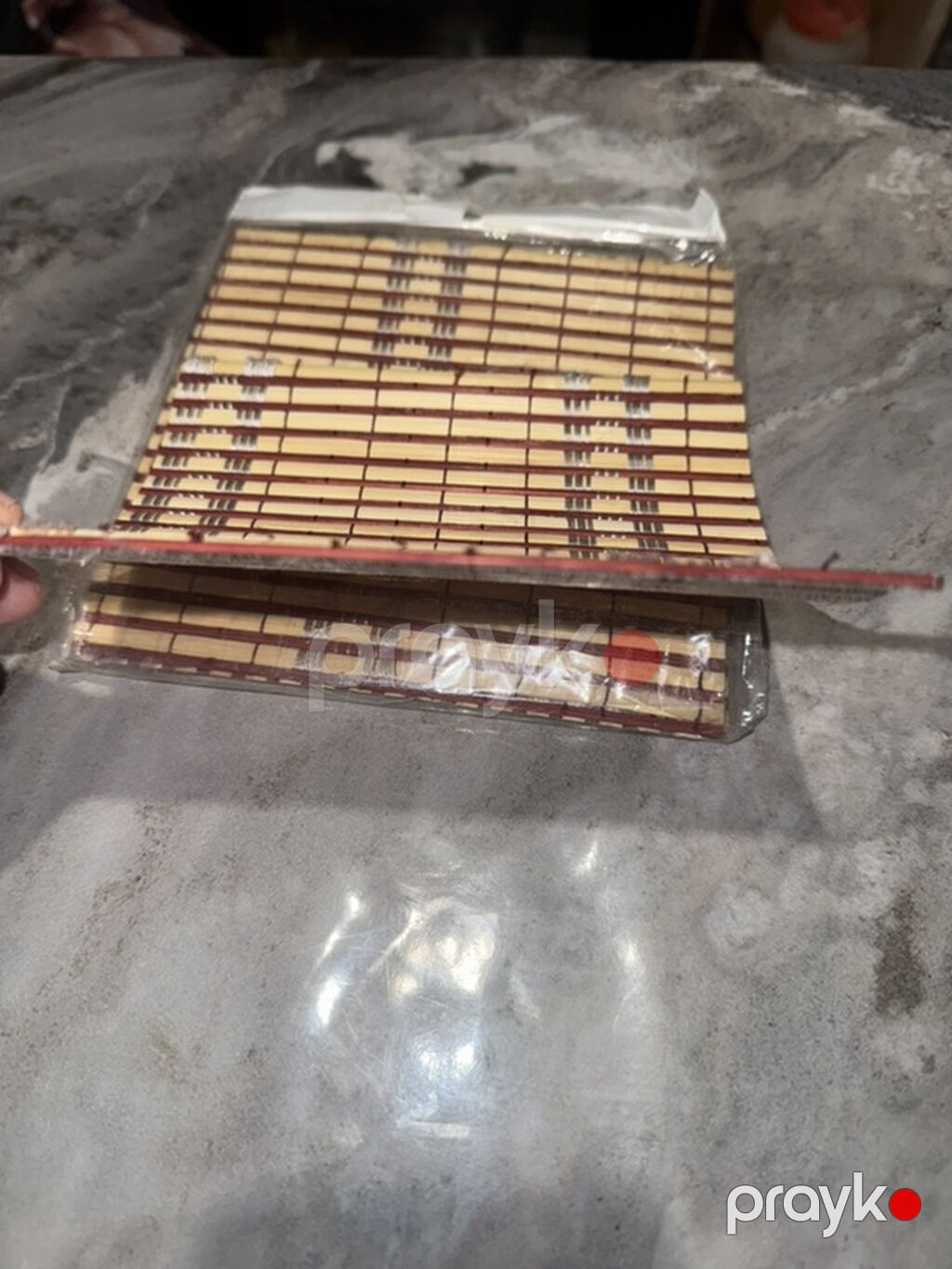 Bambuk süfrə altlıqları 15*14 sm - 65 paçka qalıb 18*18 sm - 70 — Mallar, Bakı (6)