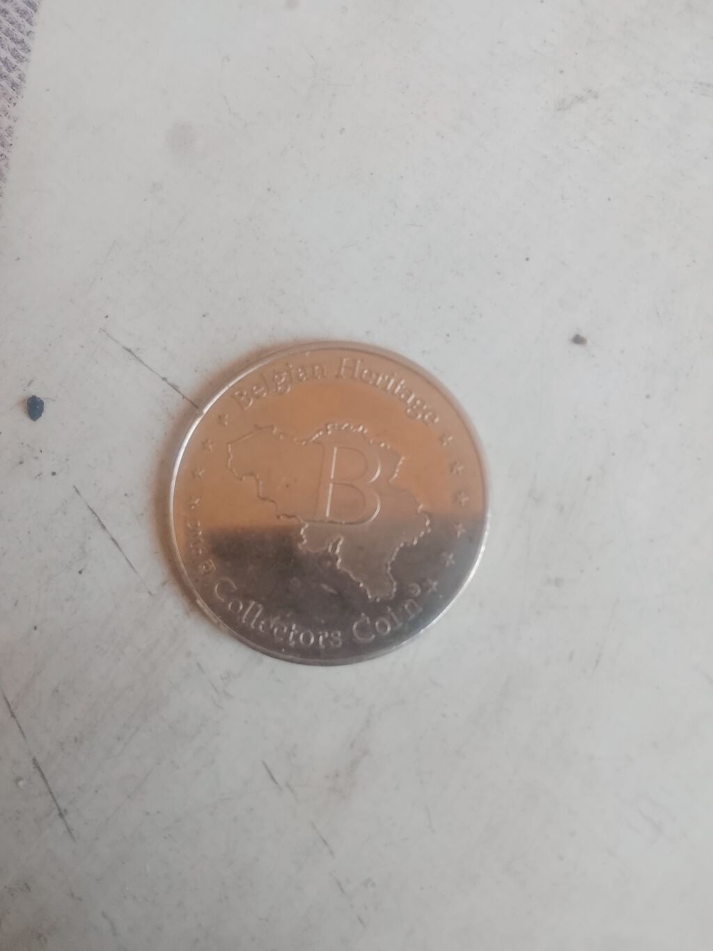 Belgian Heritage – Collectors Coin xatirə sikkəsi - Ön üzdə