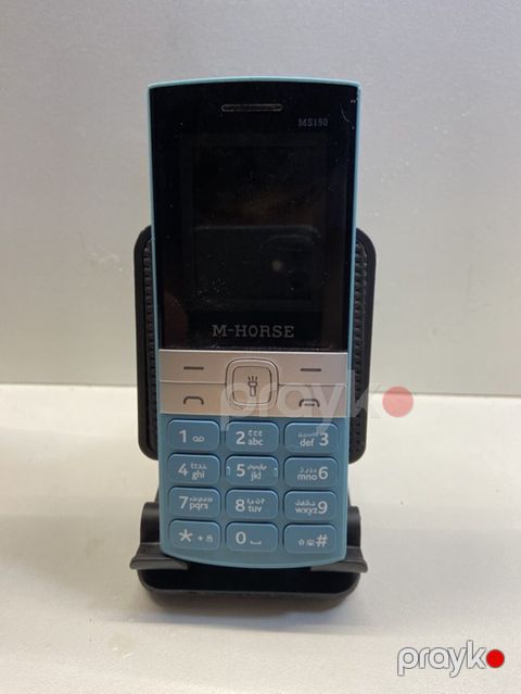 M-HORSE MS180 düyməli mobil telefon - Rəng: açıq mavi - Ekran: kiçik