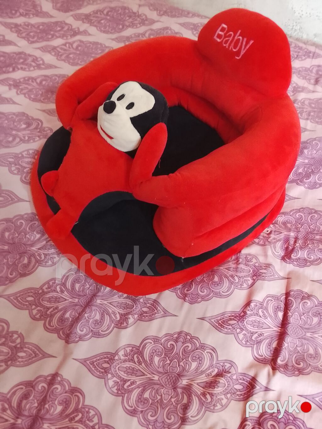 Uşaq üçün yumşaq oturacaq/kreslo - Model: peluş materialdan — Mebel, Digah (5)