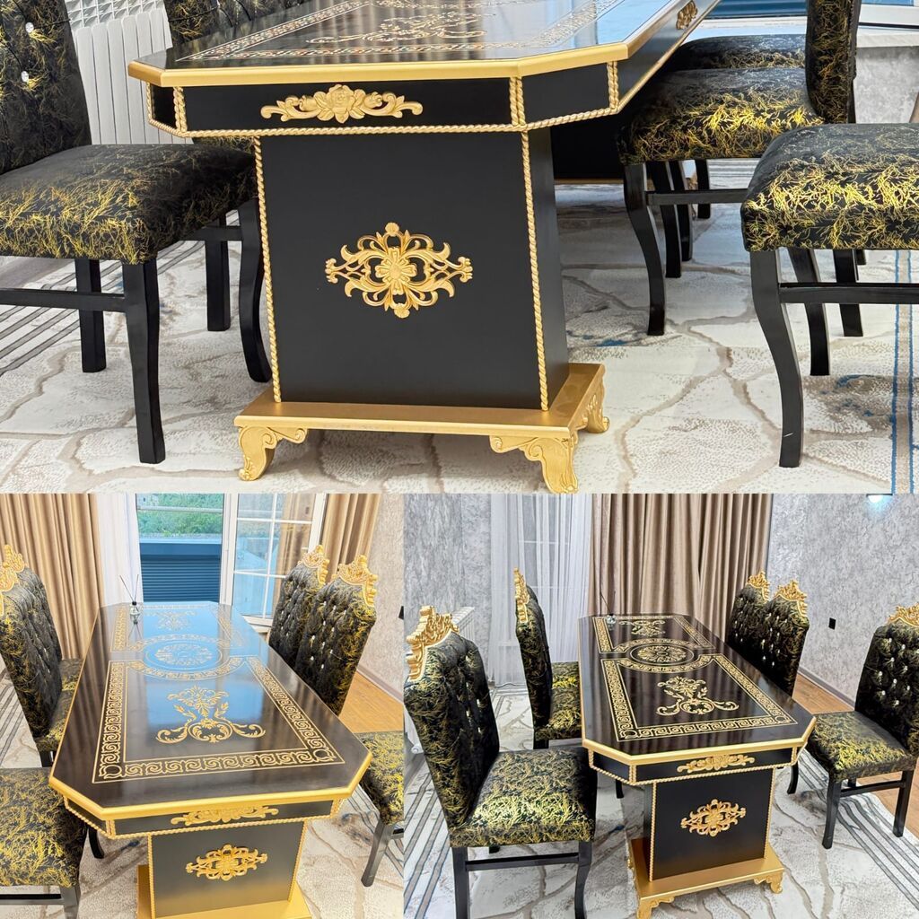 Masa dəsti satılır 399₼. Alınıb istifadə olunmayıb. Ünvan — Mebel, Bakı