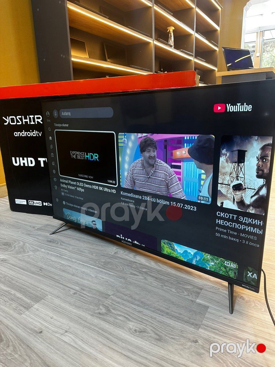 Televizor Yoshiro 4K UHD — TV və Video, Bakı (2)