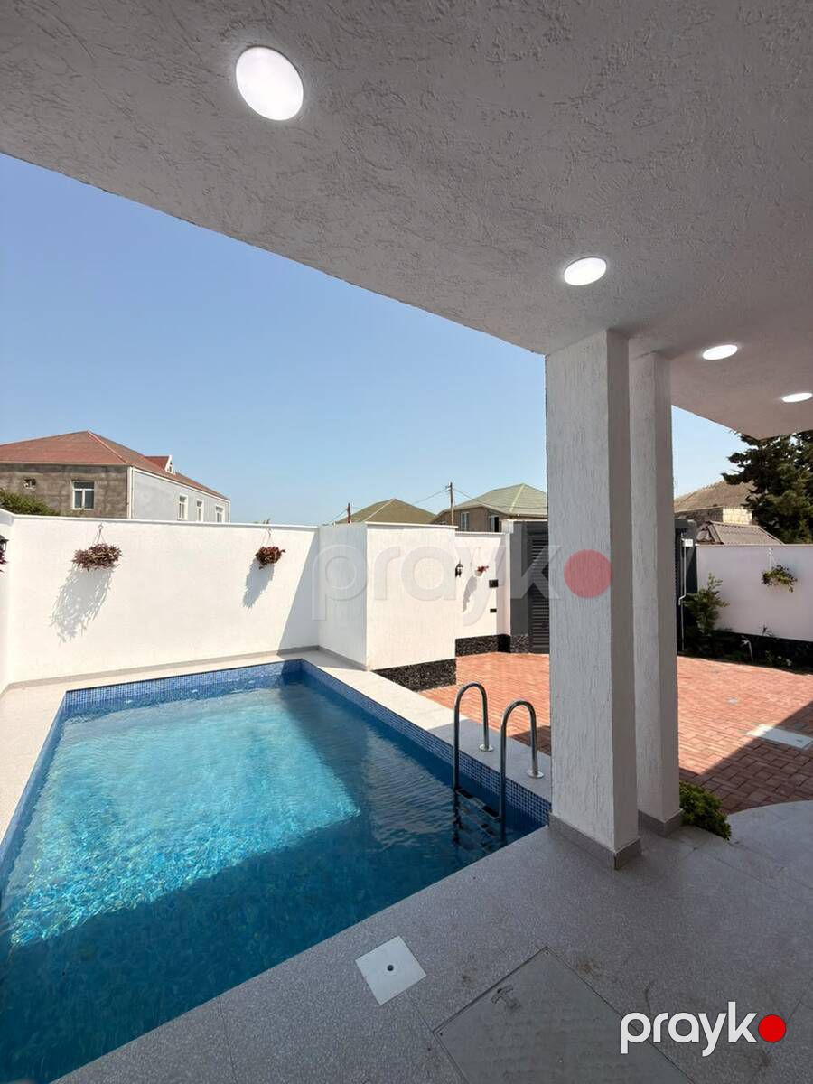 Satılır 4 otaqlı həyət evi/bağ evi 145 m² — Ev, villa, Bakı (4)