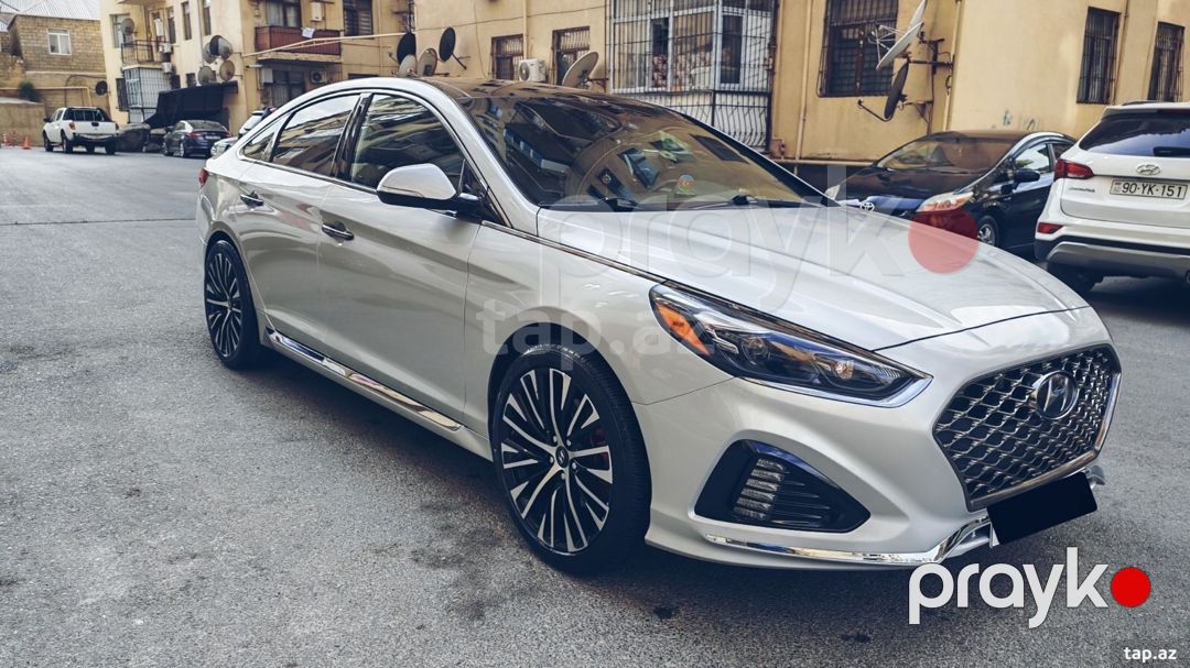 Hyundai Sonata, 2019 il — Avtomobillər, Bakı (3)