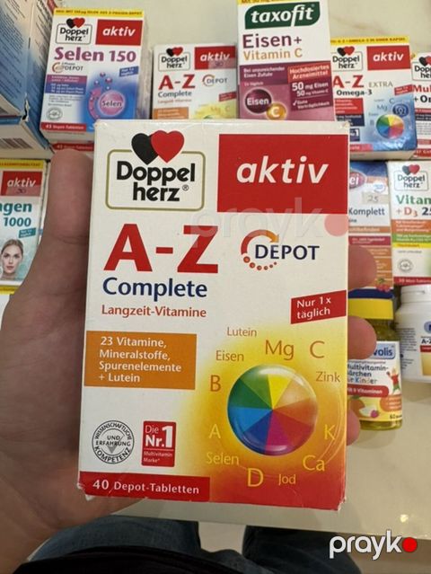 Doppelherz aktiv A–Z Complete DEPOT, 40 tablet — Bakı